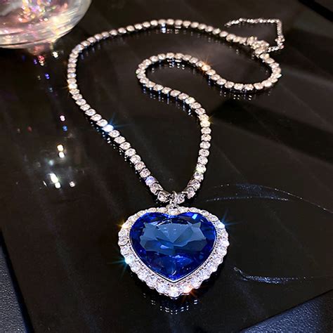 heart of the ocean replica celine dion|heart of the ocean necklace real.